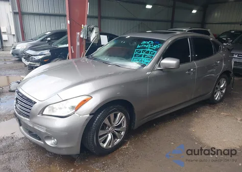 2013 Infiniti M37 X из США, поврежденный, VIN JN1BY1AR4DM600963